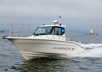 AVANRAID F320 FISHMASTER с Suzuki 2хDF200ATX/AZX
