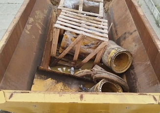 John Deere 410E 6×6