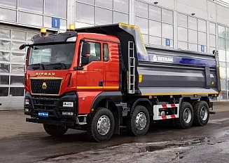 SITRAK C7H MAX 8x4 (ZZ3316V306ME) наклон кузов